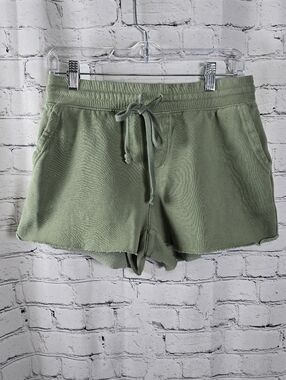 Aerie Drawstring Women's Shorts Sage Green Size Small